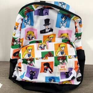 Vans X Sailor Moon “Old Skool” Backpack Collaboration Pretty Guardian Clean EUC